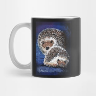 Hedgehog Mama and baby Mug